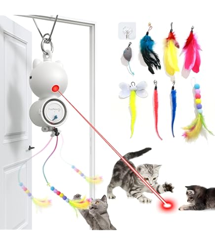 Amazon | 猫 玩具 一人遊び 猫運動不足解消グッズ 一人遊 猫 おもちゃ