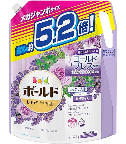 Amazon | P&G ボールドジェル フラワーサボン 詰替 400g | Procter