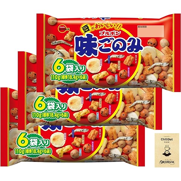 Amazon.co.jp: ブルボン 味ごのみ 旨辛たらこ風味 40g×10袋 : 食品
