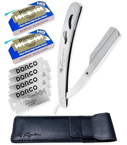 Amazon.co.jp: Kazakiri Holz 木製ハンドル 感動深剃り カミソリ