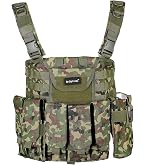 Amazon | AGGRESSOR-GROUP オリジナル CSAR CHEST RIG 4P FRONT ZIP 前