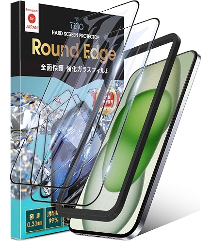 Amazon | TEIQ iPhone 15 Plus ガラスフィルム ブルーライトカット