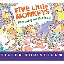 リトルモンキー。 になります‼️ Amazon | FIVE LITTLE MONKEYS JUMPING ON THE BED(B (A Five Little