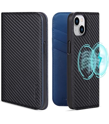 ケース iPhone15Pro手帳型 レザー ワイヤレス充電 耐衝撃 青 iPhone ケース 手帳型 ワイヤレス充電対応 薄型 PUレザー 背面