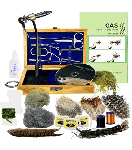 Amazon.co.jp: Fly Tying Tool Kit with Pouch : スポーツ