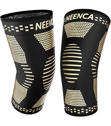 NEENCA 膝サポーター XSサイズ ホワイト/ブラック Amazon.co.jp: NEENCA 膝サポーター 膝安定 ランニング