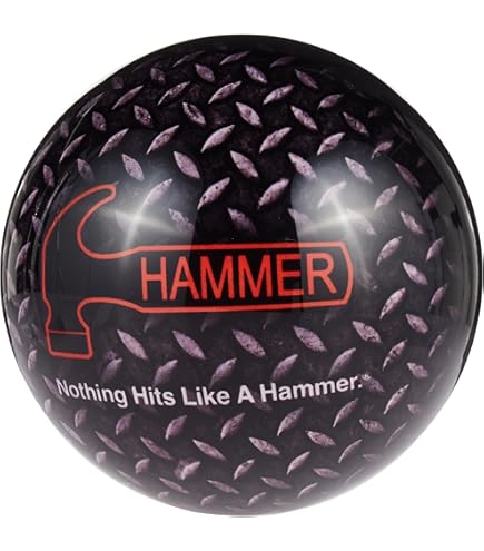 Amazon | Hammer ダイヤモンドプレート ボーリングボール グレー