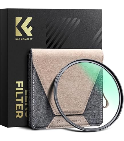 Amazon | K&F CONCEPT 95mm ブラックミスト1/4 ソフト効果 1/4