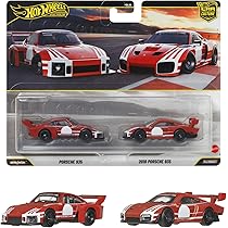 Amazon | ホットウィール(Hot Wheels) プレミアム2パック ポルシェ 935