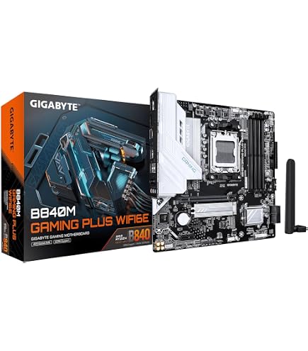 GIGABYTE B650M GAMING PLUS WIFI AM5 LGA 1718 AMD B650 M-ATX, DDR5
