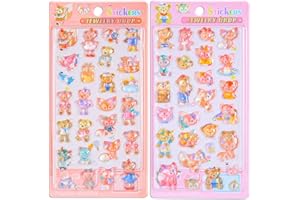 【4月】全種類在库！SNS人気 シール 3Dシール タイル ごほうび 女の子 Diy おはじき 手帳DIY 交換 贈り物 入荷 (K(2枚セット))
