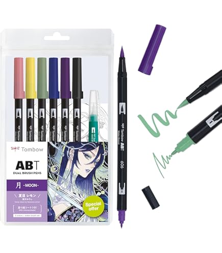 トンボabtデュアルブラッシュペン トンボ鉛筆】トンボ デュアルブラッシュペン ABTの通販|パステル