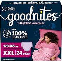 Amazon.co.jp: Goodnites 男の子用 ナイトタイム 下着 XXLサイズ (120