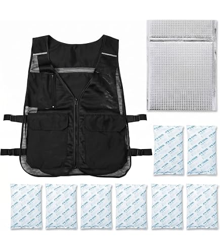 Amazon.co.jp: [KIRASTART] 冷却ベスト【暑さ対策】 PCM28℃自然凍結 冷