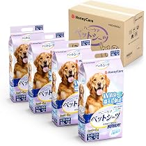 Amazon.co.jp: HONEYCARE ハニーケア ペットシーツ 薄型 スーパー