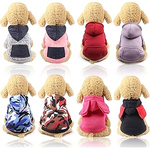 ペット服 犬服 犬用パーカー 洋服 Tシャツ ドッグウェア コスチューム 犬猫用 暖かい 柔らかい 防寒 コート 人気…