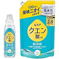 レノア クエン酸in 超消臭 さわやかシトラス(微香) 1080mL ×10 Amazon | レノア クエン酸in 超消臭 すすぎ消臭剤 さわやか