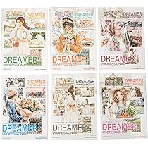 Amazon.co.jp: Kigofora コラージュ 素材 大容量 90枚 大きめ