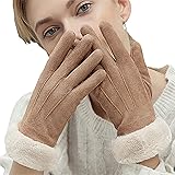 [babester] [ベイブスター] 手袋 レディース グローブ 婦人用 裏起毛 ボア スマホ 五本指 防風 防寒 B517A