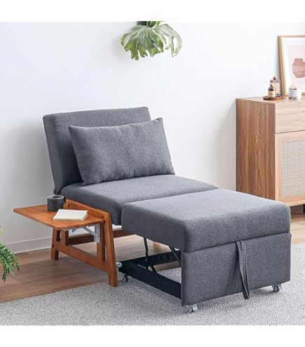 Amazon｜ソファーベッド 竹庭 1台2役 座椅子として 耐荷重200kg サイド