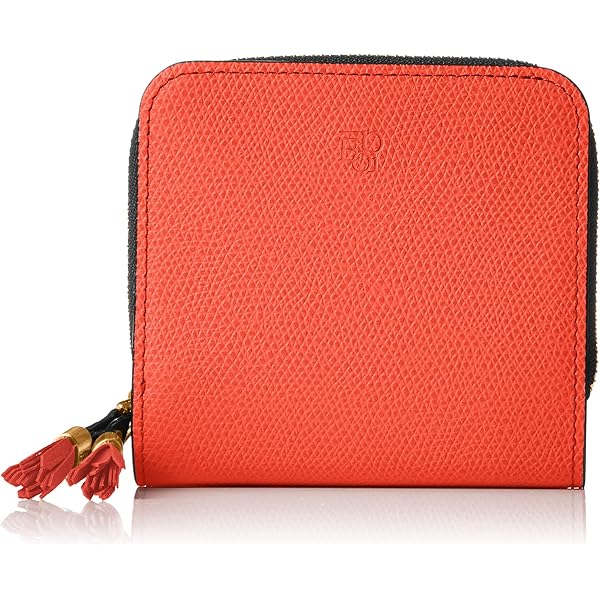 Amazon | [エポイ] ラウンドファスナー二つ折り財布 シキ しろ | 財布