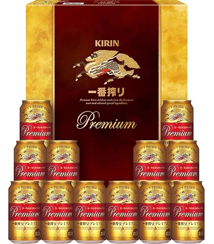 Amazon.co.jp: キリン 一番搾り プレミアムセット K-NPI3 [ 305ml×11本