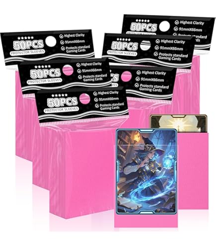 Amazon.co.jp: Amabro カードスリーブ 100枚 ペニースリーブ キラキラ