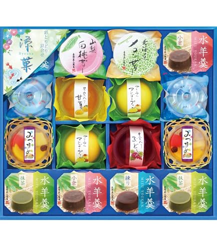 Amazon.co.jp: お中元 ゼリー 詰め合わせ ラッピング済み ゼリー 