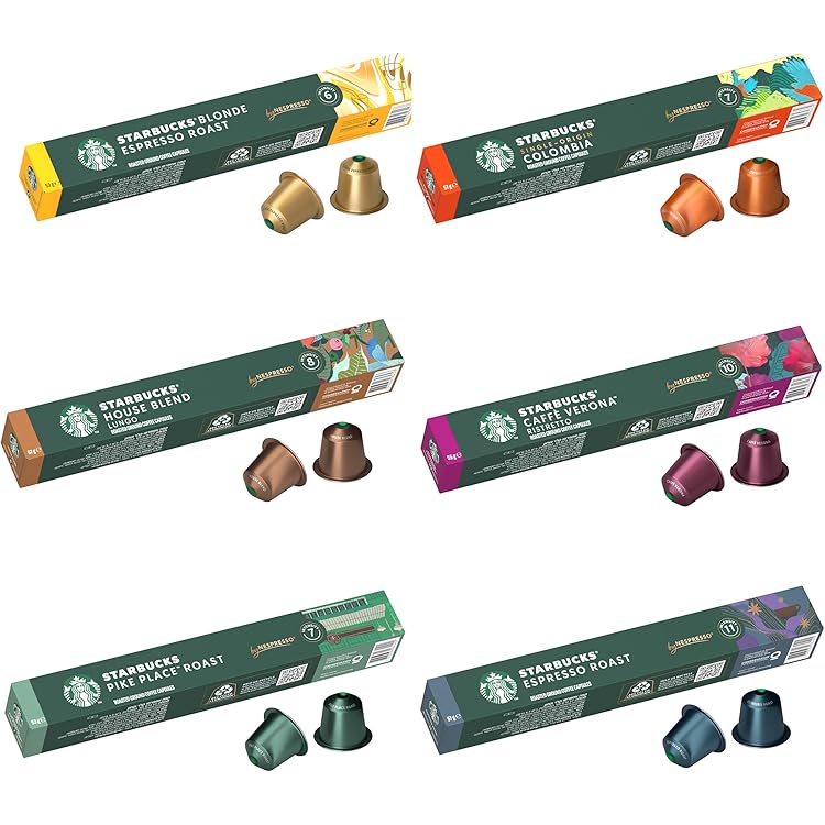 Amazon.co.jp: Nespressoネスプレッソ by Starbucks スターバックス 8