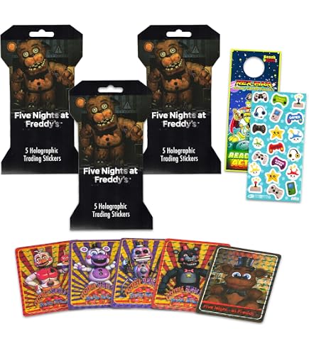 Amazon | Five Nights at Freddy's Stickers, 4 Sheets | シール