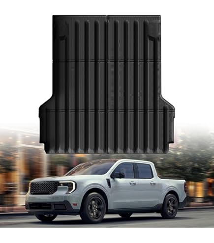 Powoq Floor Mat Compatible With 2022-2024 Ford Maverick Hybrid TPE Cargo Liner Truck Bed Mat Replacement For 2022-2024 Ford Maverick Accessories, Truck Bed Mats - Canada