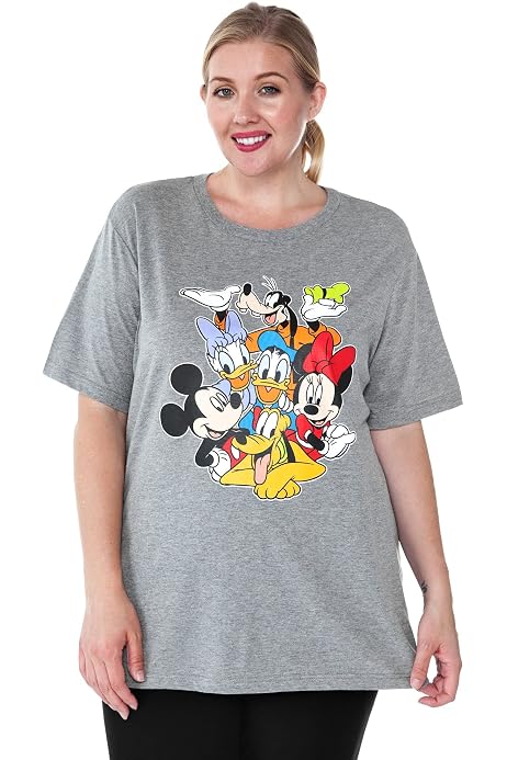 Disney Mickey Mouse Women's Plus Size T 