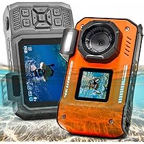 Amazon | 4K デジカメ 防水 水中カメラ 防水カメラ 10M防水 ケース不要