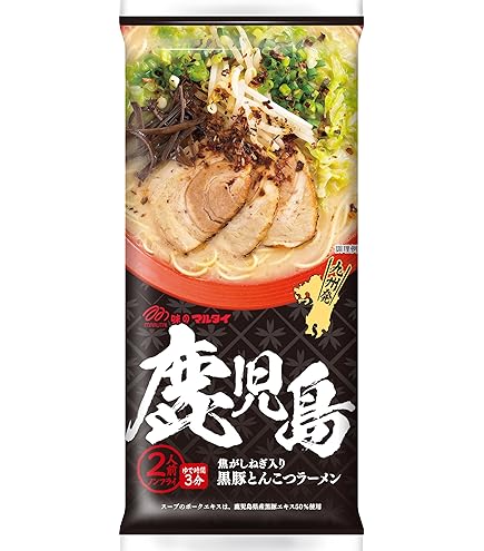 Amazon.co.jp: マルタイ 熊本黒マー油とんこつラーメン 186g×15袋