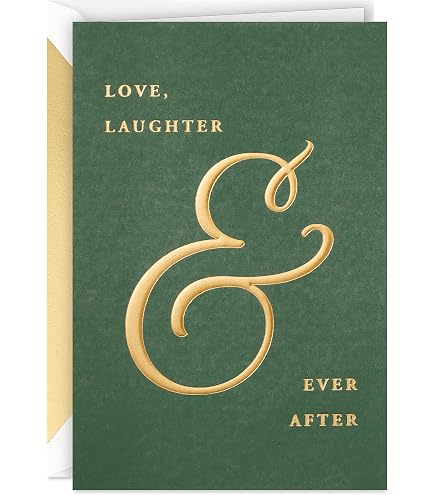 Papyrus Hochzeitskarte „Happy Years Together“ – Mit Goldfolie & Edelstein-Akzenten