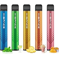 Amazon | 電子タバコ ベイプ シーシャ 使い捨て vape 5風味セットB 