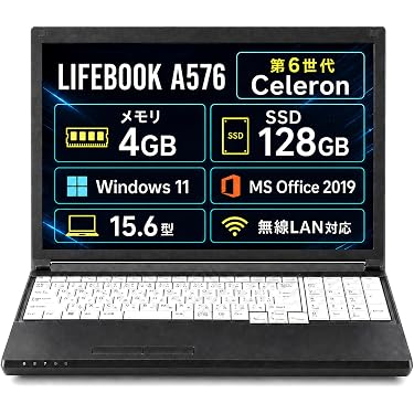 Amazon.co.jp: 【整備済み品】ノートパソコン 富士通 LIFEBOOK A576