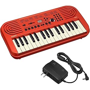 カシオ(CASIO) 32鍵盤 ミニ鍵盤 電子キーボード UK-01 [ミニキーボード] 純正ACアダプター付き