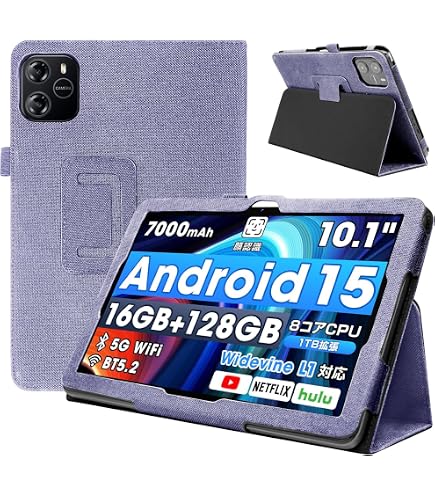 Amazon.co.jp: タブレット 10インチ Wi-Fiモデル Android15 14GB+64GB+