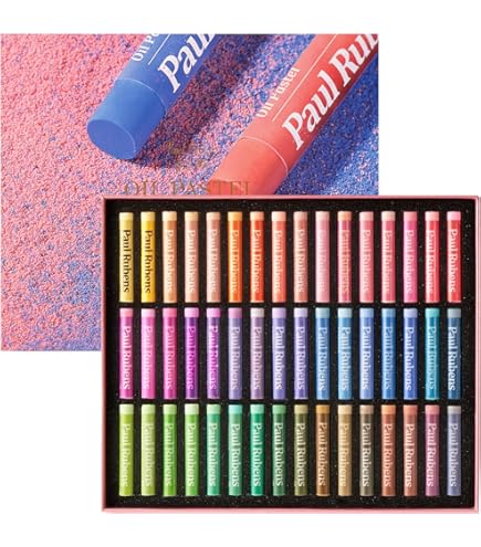 RUBENS オイルパステル 72色セット Amazon.co.jp: Paul Rubens オイルパステル 72色セット - 鮮やかな発色