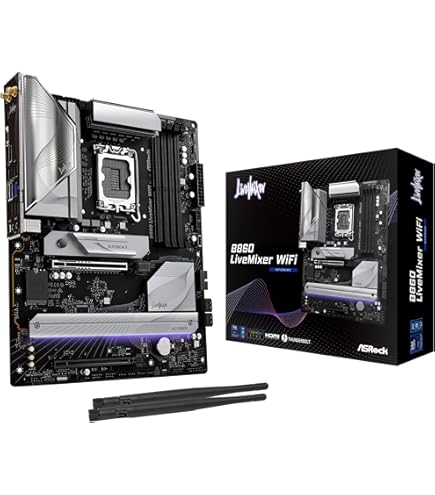 Amazon | ASRock マザーボード Z890 LiveMixer WiFi Intel CPU Core