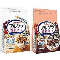 Amazon.co.jp: [フルグラ]カルビー フルグラ 糖質オフ 2種アソート 計3