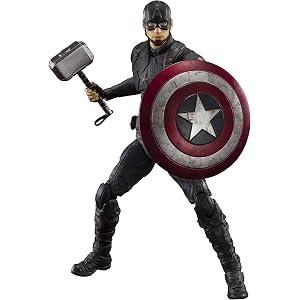 S.H.フィギュアーツ アベンジャーズ キャプテン·アメリカ -《FINAL BATTLE》EDITION-(アベンジャーズ/エンドゲーム) 約150mm PVC&ABS製 塗装済み可動フィギュア
