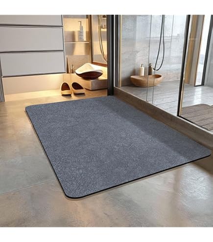 Amazon | 珪藻土 バスマット 足拭き お風呂 珪藻土マット 洗える