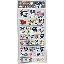 Amazon.co.jp: たまごっち[シールシート]4sizeステッカー プチプチおみ