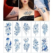 Amazon.co.jp: ジャグアタトゥー シール 2週間で消えるタトゥー 10枚