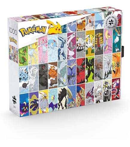 Amazon | Buffalo Games - ポケモン ピクセル レインボー - 1000ピース