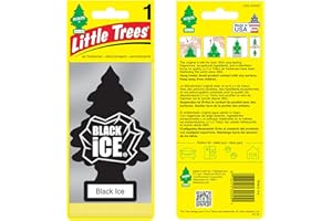 Little Tree Black Ice Air Freshner (Pack of 1)