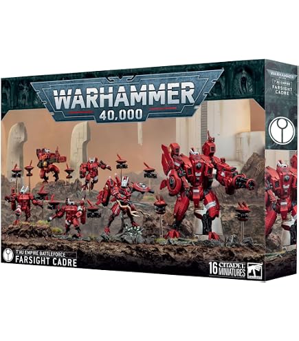 Amazon | ウォーハンマー 40K タウ・エンパイア:双槍[ツインランス]T