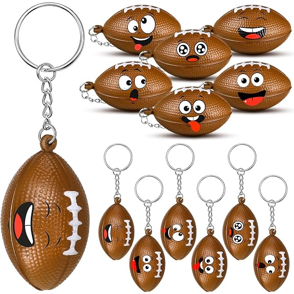 Ruby Key Rings Rugby Keyrings For Men Rugby Keychain, Metal Sports Key Chain Keychain ...